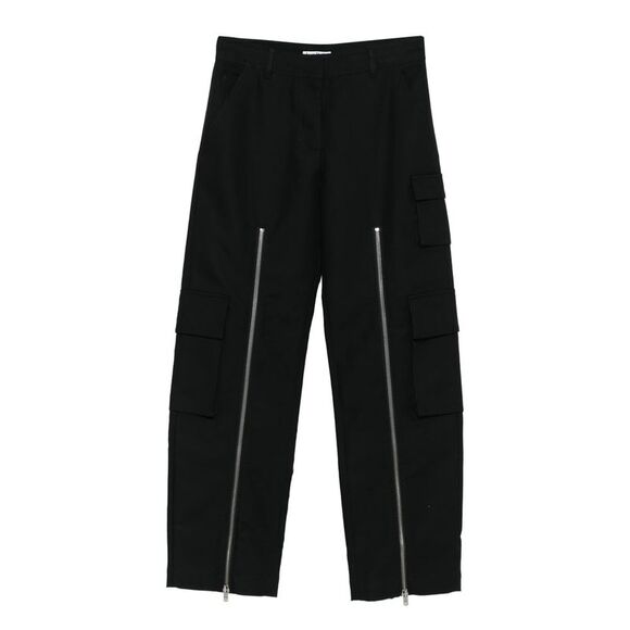 Acne Studios Black Trousers - Straight Trousers Women